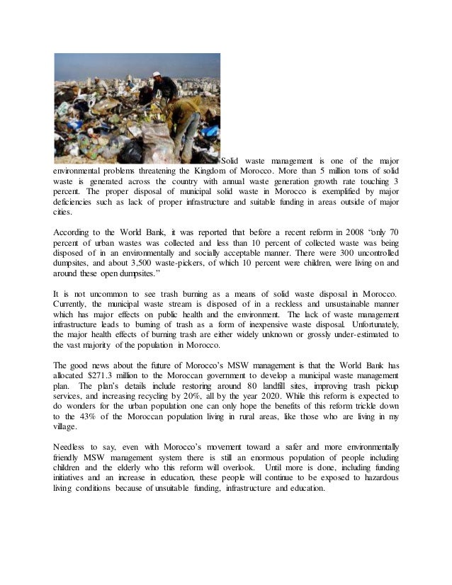 Solid Waste Management in Nigeria