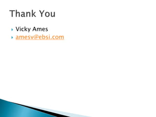  Vicky Ames
 amesv@ebsi.com
 