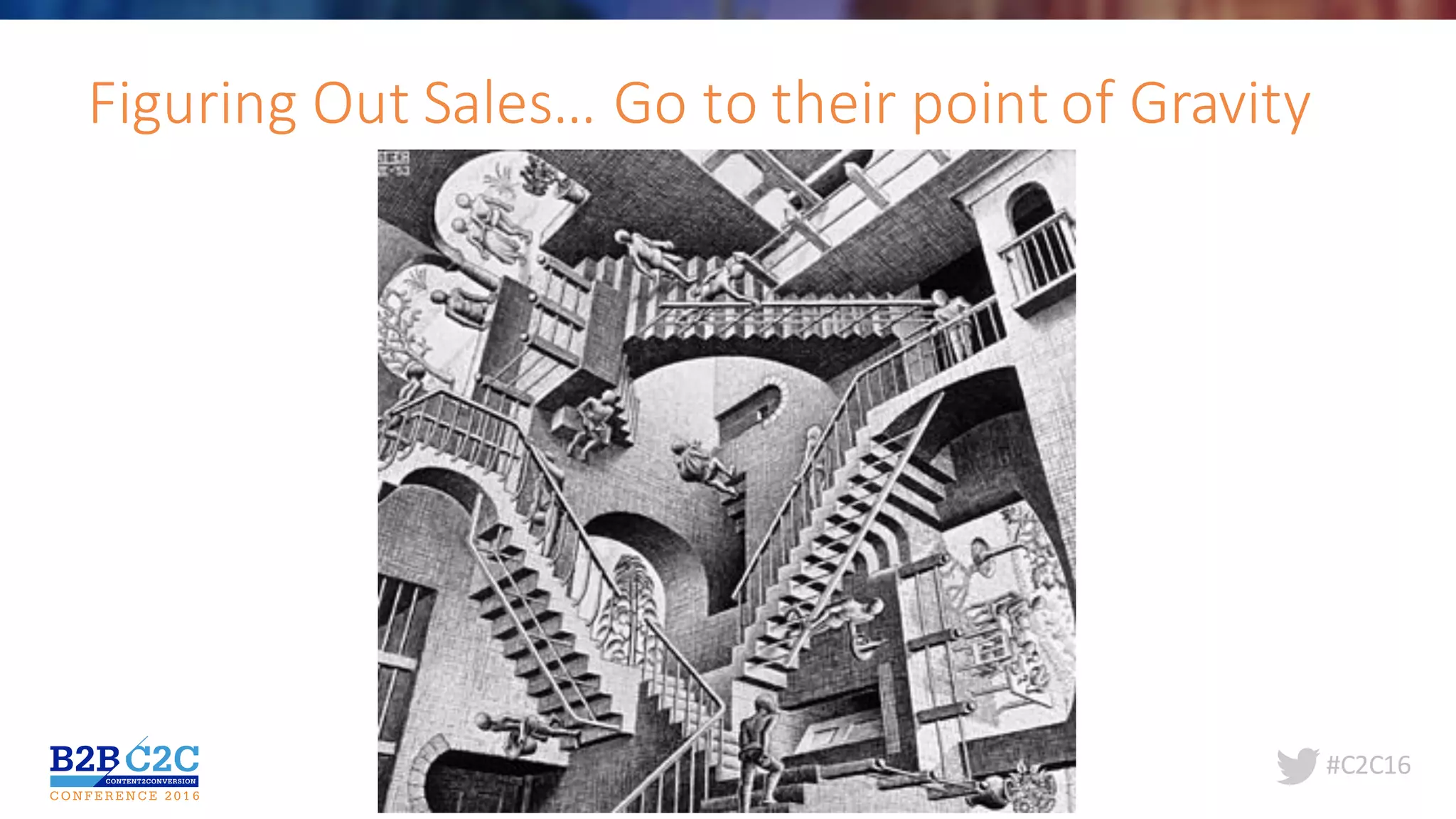 #C2C16
Figuring	Out	Sales…	Go	to	their	point	of	Gravity
 