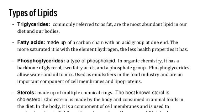 Triglycerides With References Due 26 April