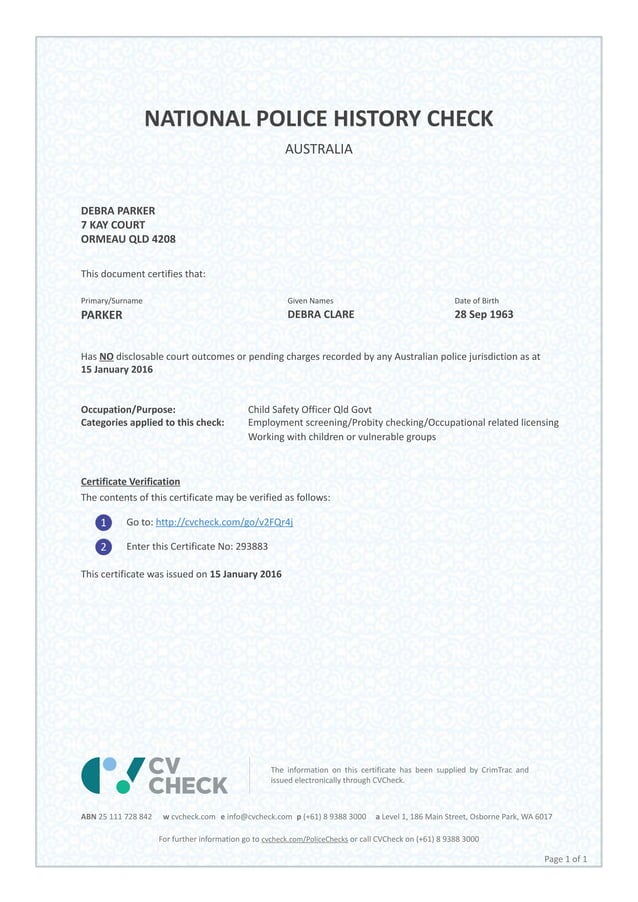 Checkresult