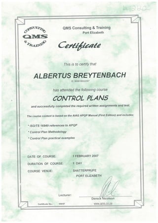 Control Plans 2007.PDF