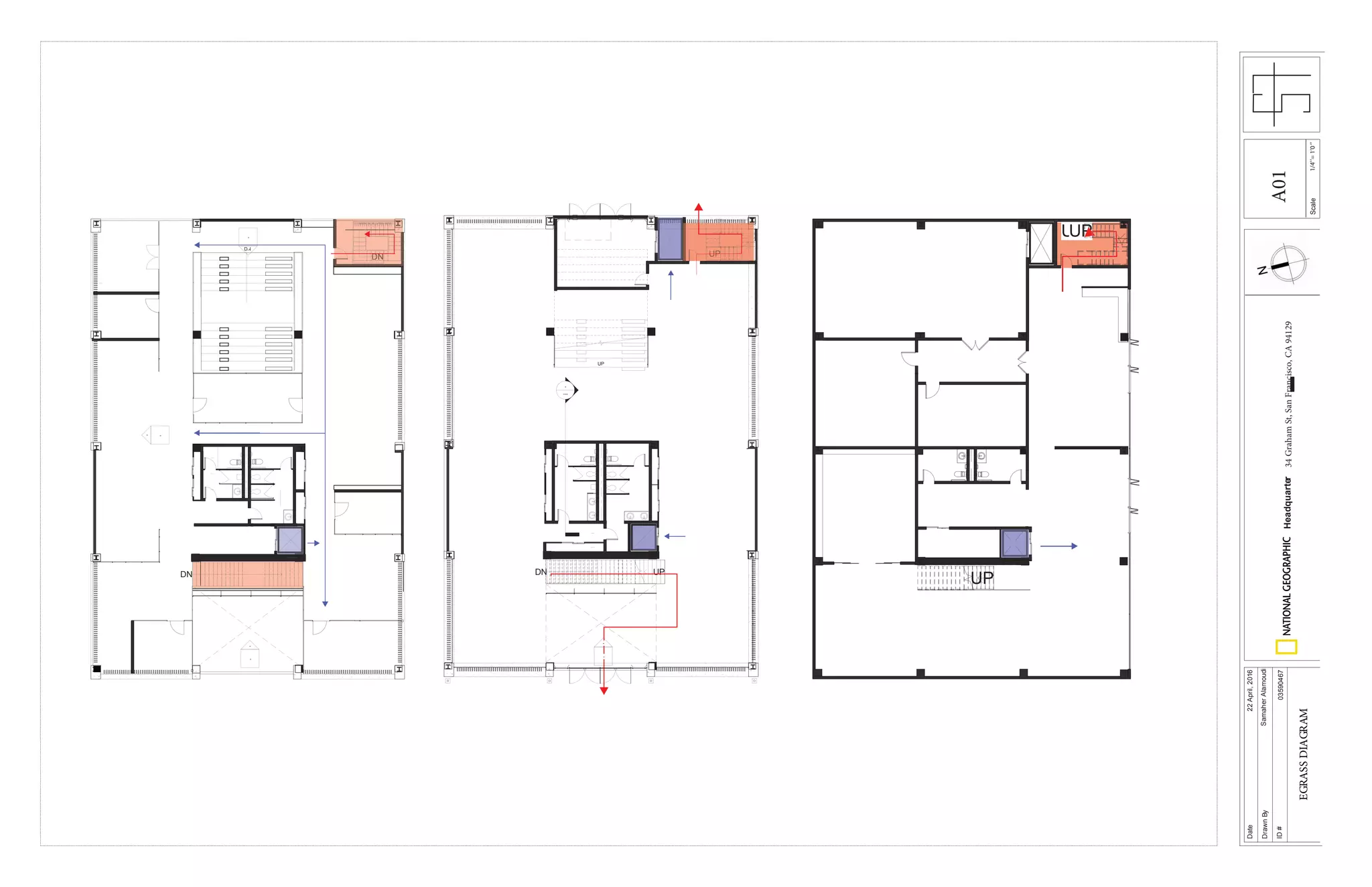 DN
DN
DN
-
-
-
-
--
DN
UPDN
UP
UP
-
---
-
-
UPUP
UP
UPUPPP
1/4’’=1’0’’Scale
Date
DrawnBy
ID#
Headquarter34GrahamSt,SanFrancisco,CA94129
22April,2016
SamaherAlamoudi
03590467
EGRASSDIAGRAM
A01
 