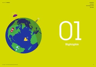 Introduction
01Highlights
8  BrandZ™ Top 100 Most Valuable Global Brands 2014 9
Section 01  |  Highlights Introduction
Key Results
Cross-Category Trends
Take Aways
 