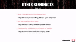 C2 Matrix A Comparison of Command and Control Frameworks | PPTX