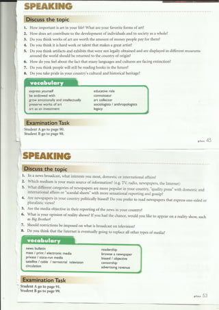 C2 orals  monologues