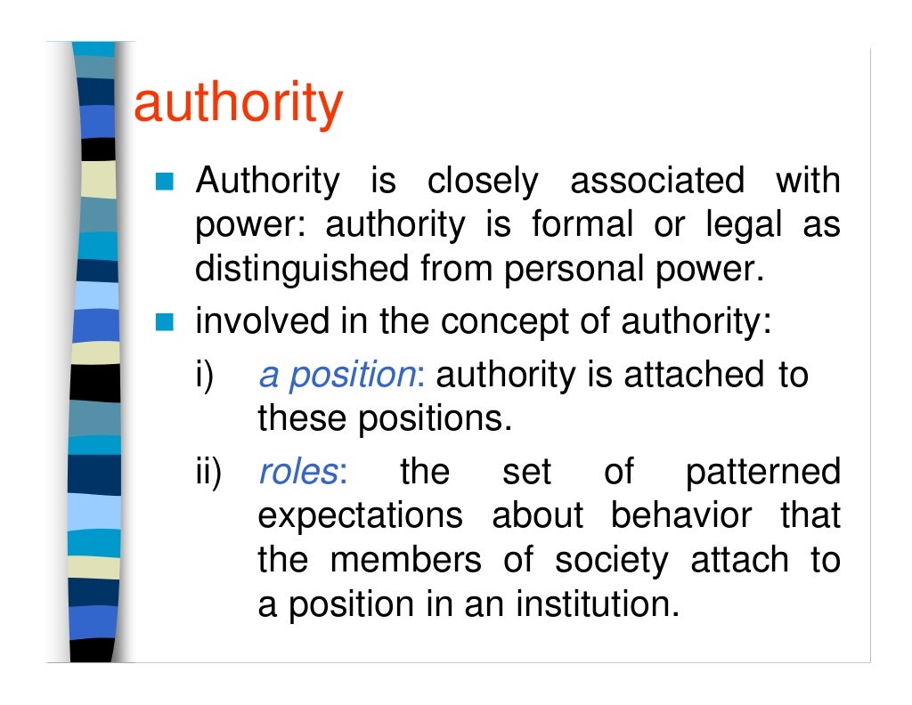 C2 power, legitimacy, authority