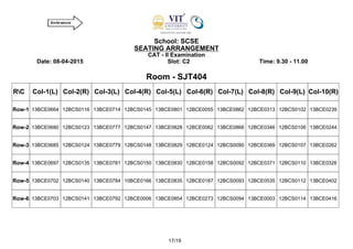 C2 seating arrangements | PPT