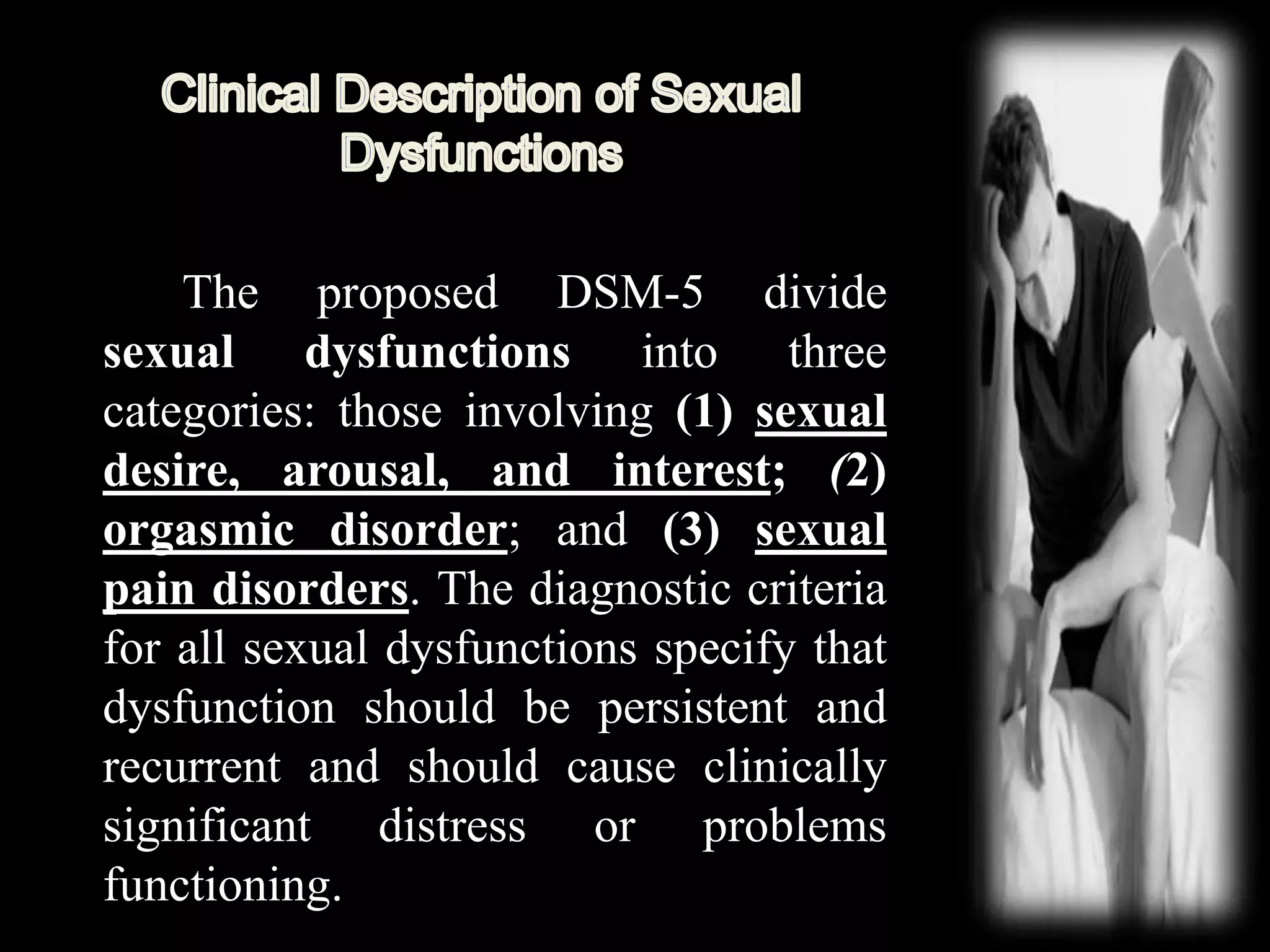 sexual disorders | PPTX