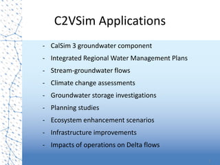 C2VSim Workshop 2 - Overview of C2VSim | PDF