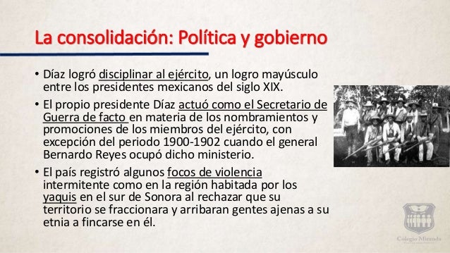 C3.hm2.p2.s5. la consolidación, el declive y la caída del porfiriato