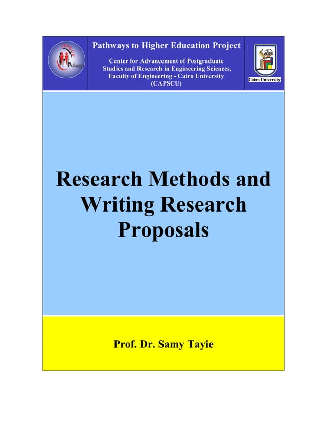 C3 1 Research Methods And Writing Research Proposals | PDF
