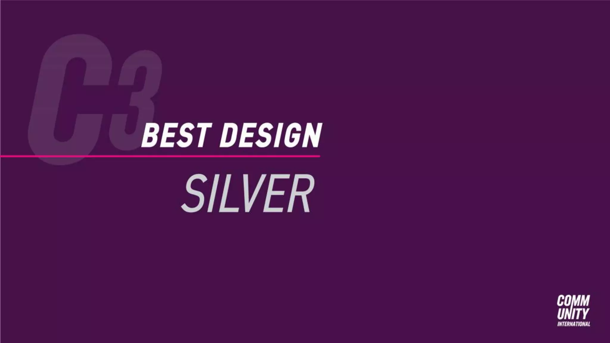 C3 awards-presentation-2021 | PPT