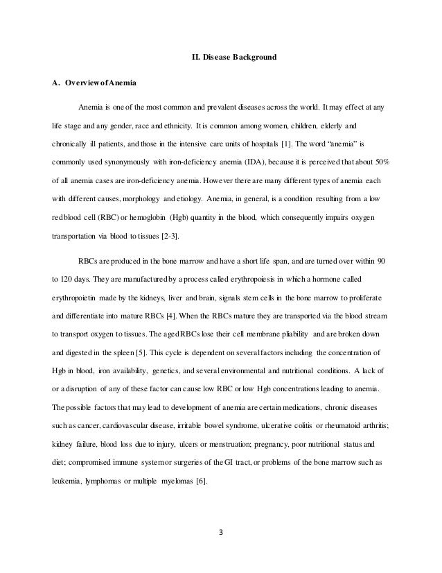 Anemia case presentation ppt picture