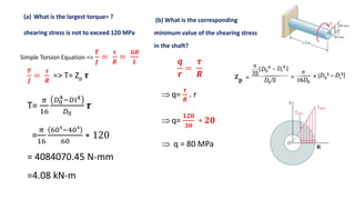 Problems on Torsion | PPTX