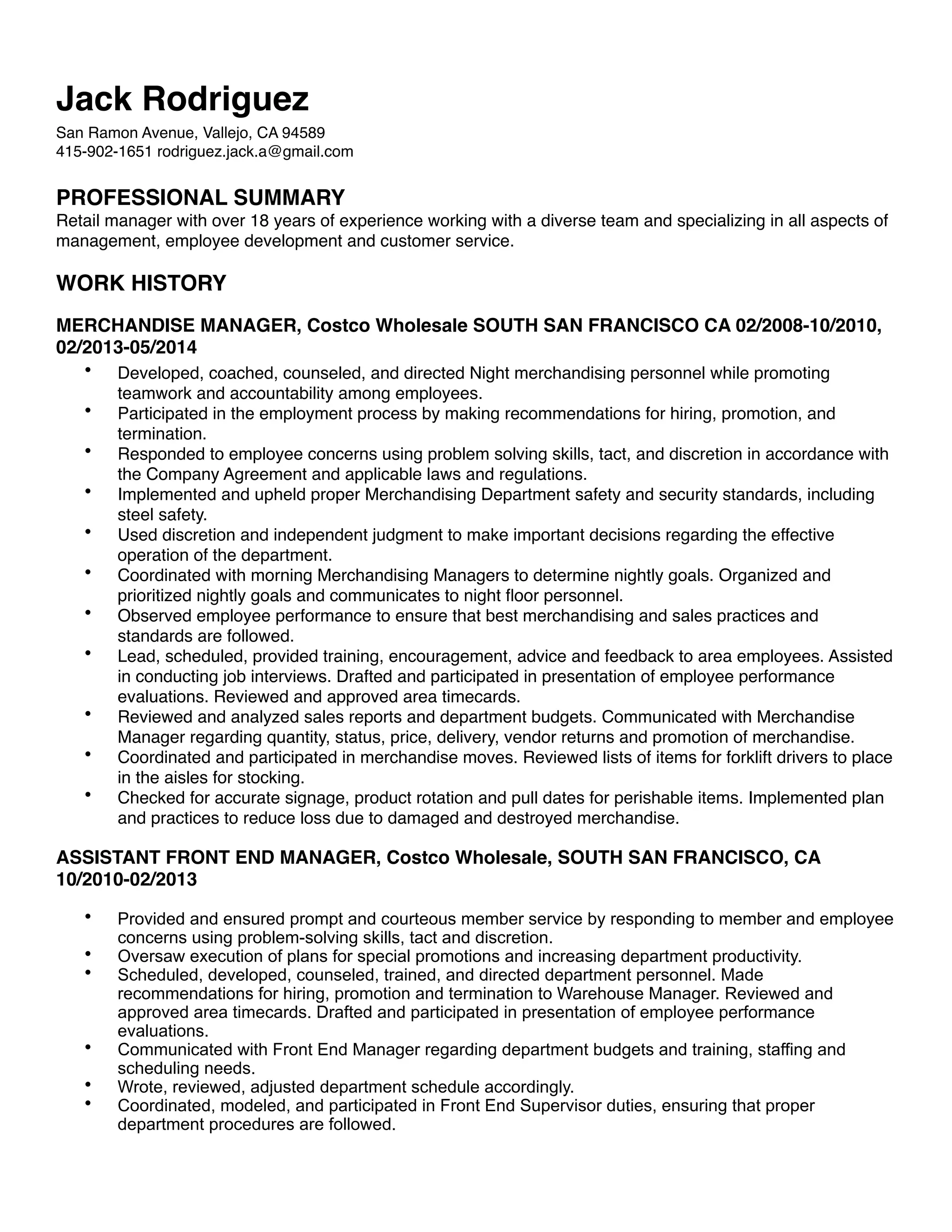 Rodriguez Jack Resume PDF - Rodriguez Jack Resume 1 2048