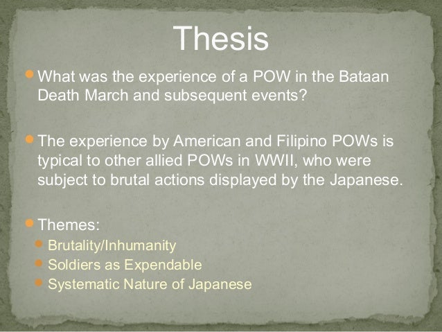 Death march thesis image
