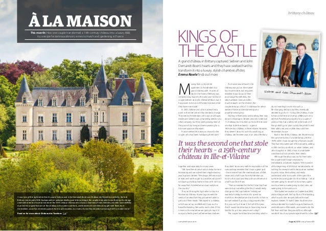 Living France Aug 2015 A La Maison