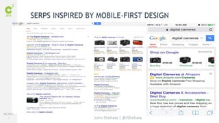 #C3NY 
9 
SERPS INSPIRED BY MOBILE-FIRST DESIGN 
John Shehata | @JShehata 
 