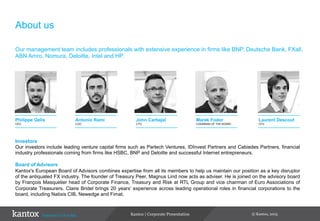 KANTOX - CORPORATE PRESENTATION (1) | PDF