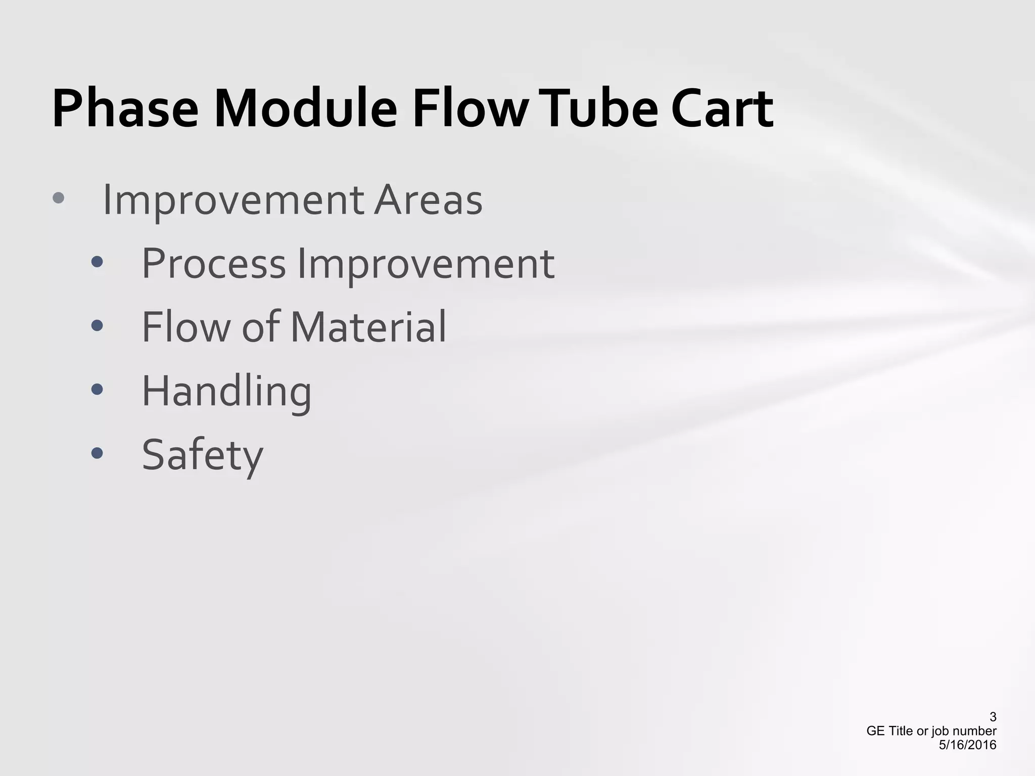 Phase Module Cart power point | PPTX