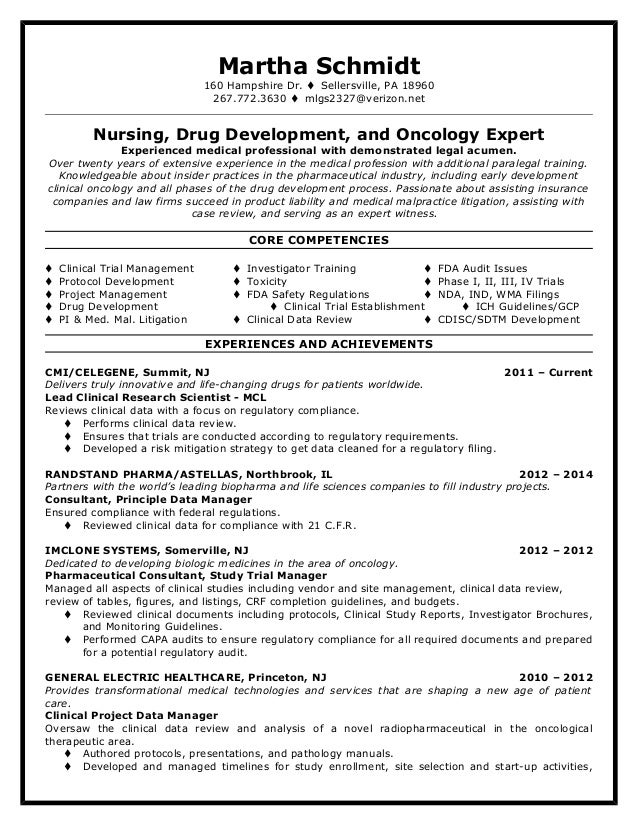 legal cv