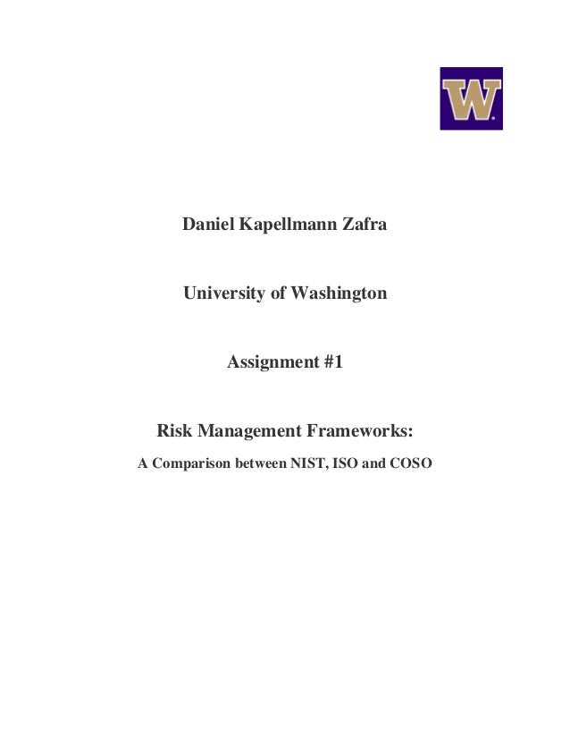 Risk Management Frameworks