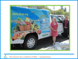 One Source for a Lifetime of Help - www.jfssd.org
 