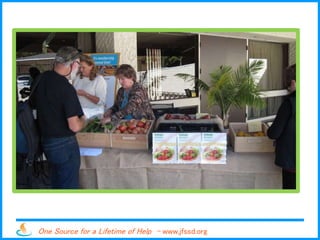 One Source for a Lifetime of Help - www.jfssd.org
 