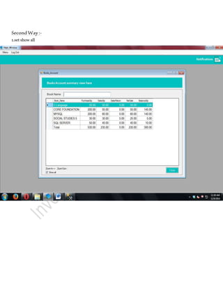 SecondWay:-
1.set show all
 