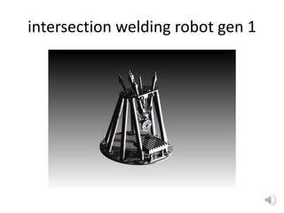 intersection welding robot gen 1
 