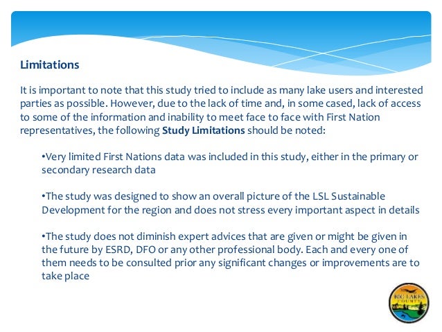 Presentation Final Draft Lesser Slave Lake Sustainable Development St