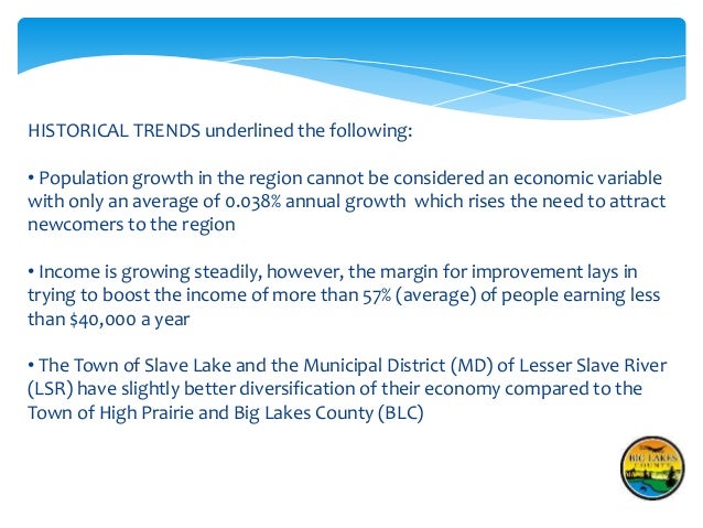 Presentation Final Draft Lesser Slave Lake Sustainable Development St