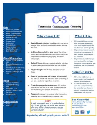 C3 brochure | PDF