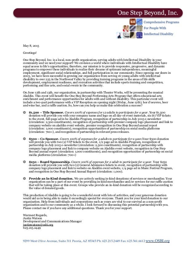 donation request letter in kind donation request letter