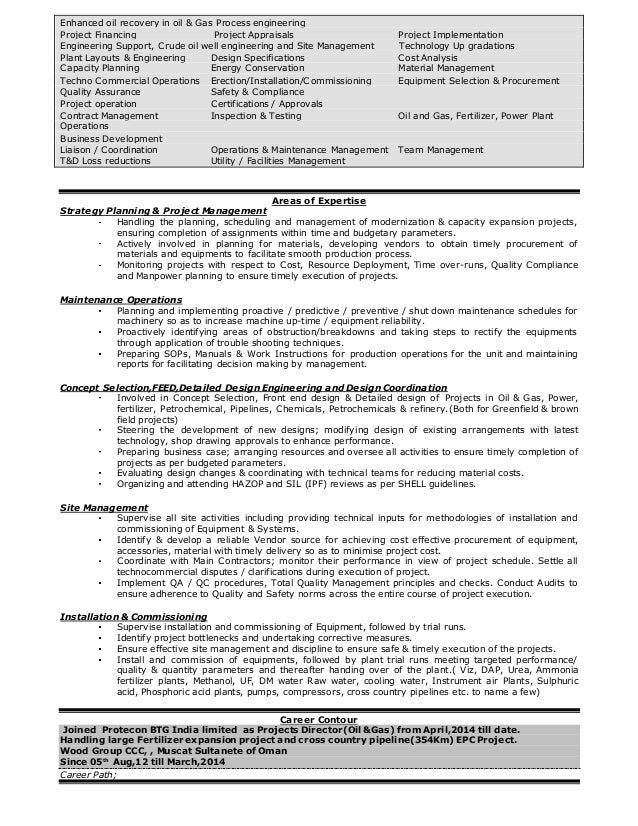 Contoh Cv Oil And Gas - Contoh 193