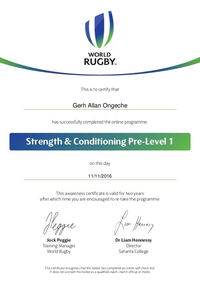 WorldRugbySandC_Level_1_Certificate20161111182857