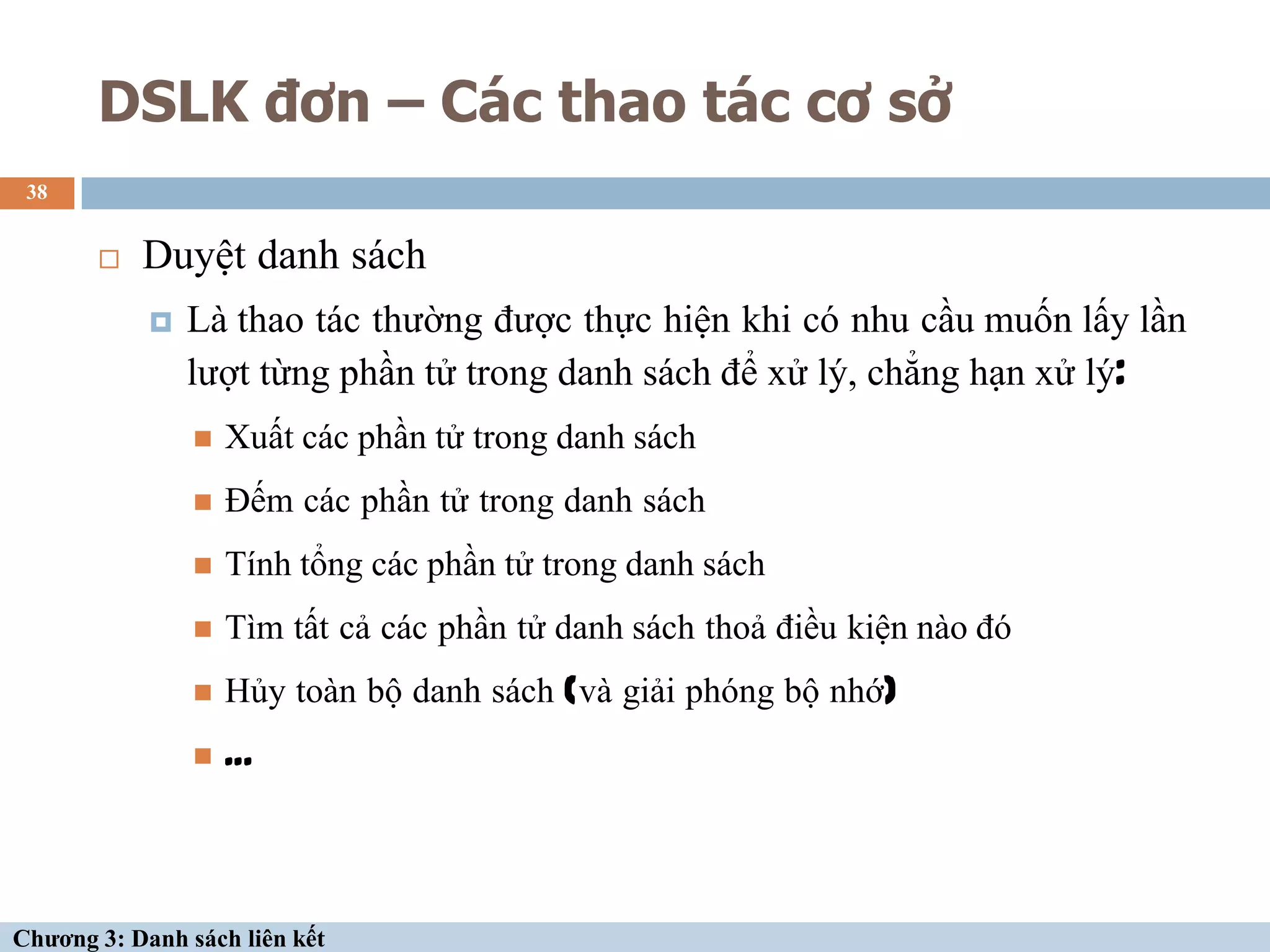 C3 danh sachlienket | PPT
