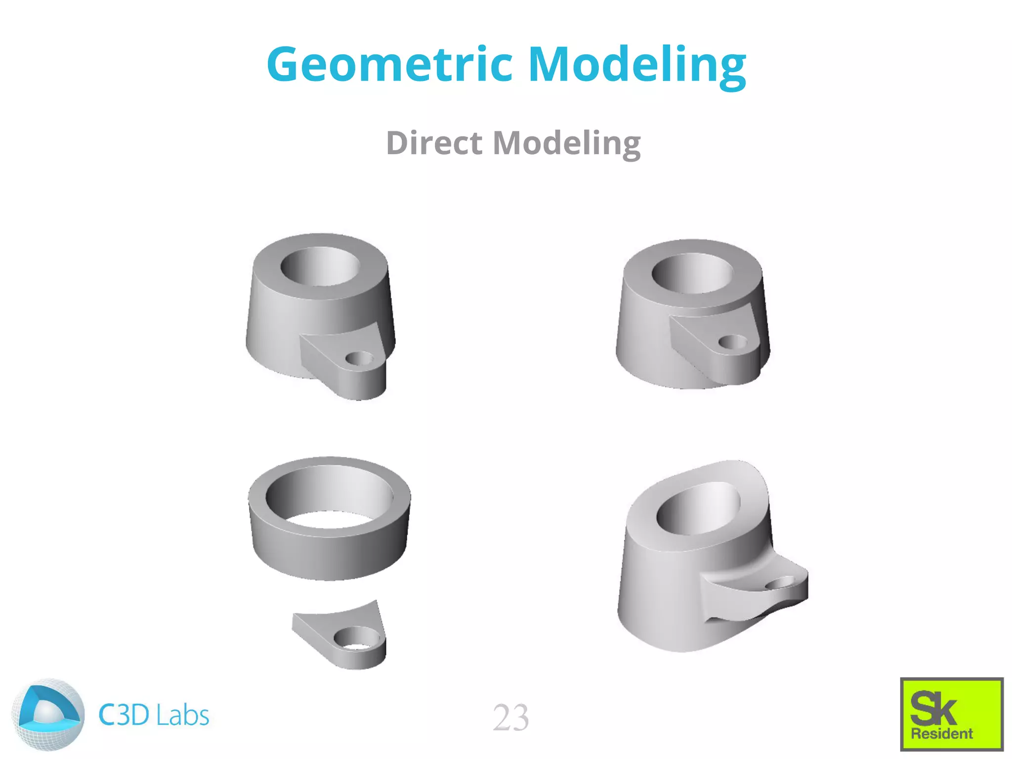 Geometric Modeling
Direct Modeling
23
 