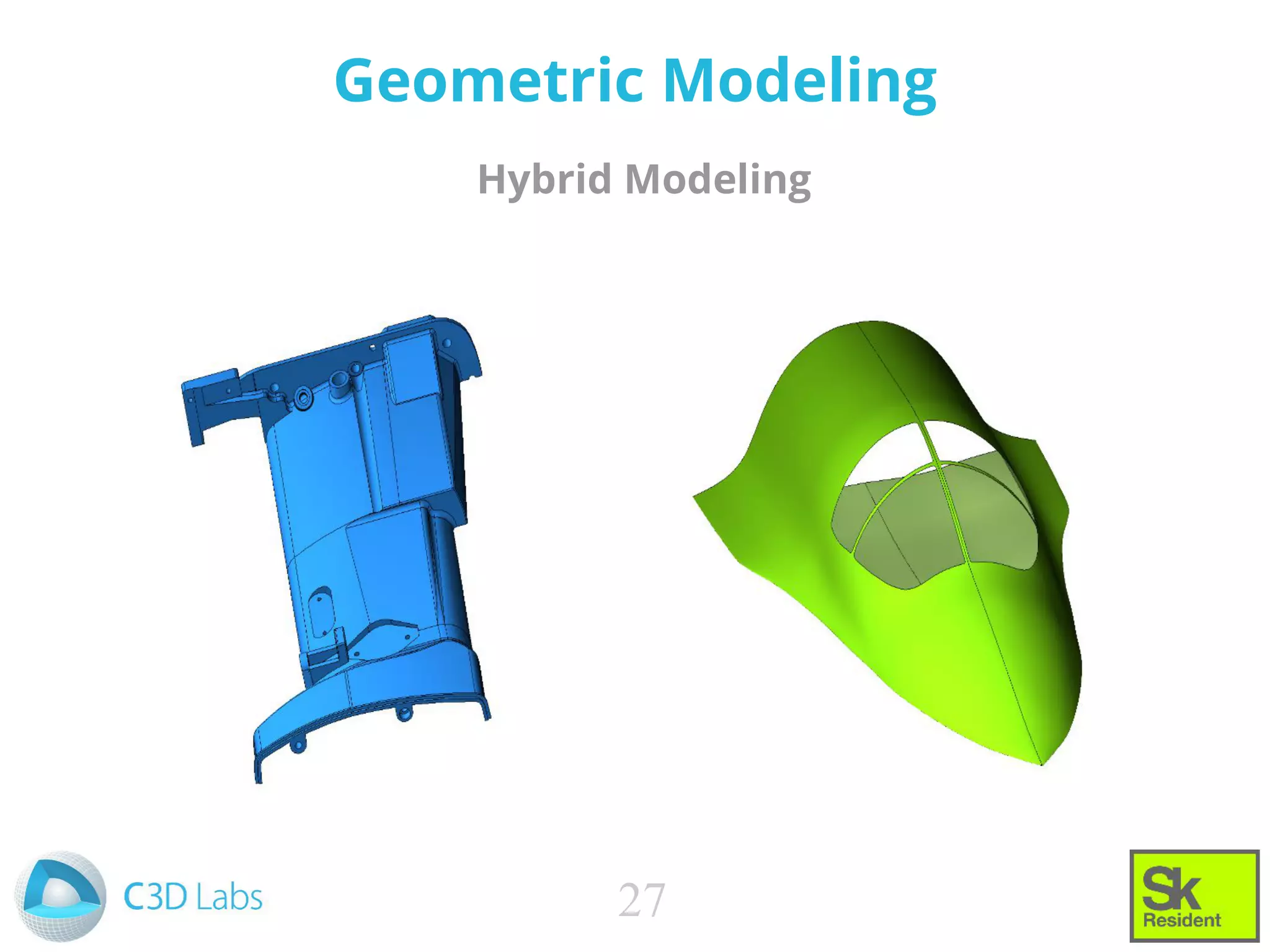 Geometric Modeling
Hybrid Modeling
27
 