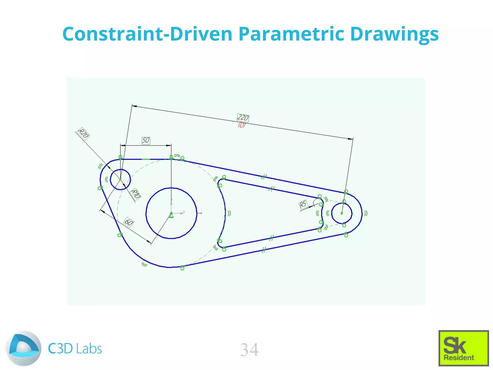 Constraint-Driven Parametric Drawings
34
 