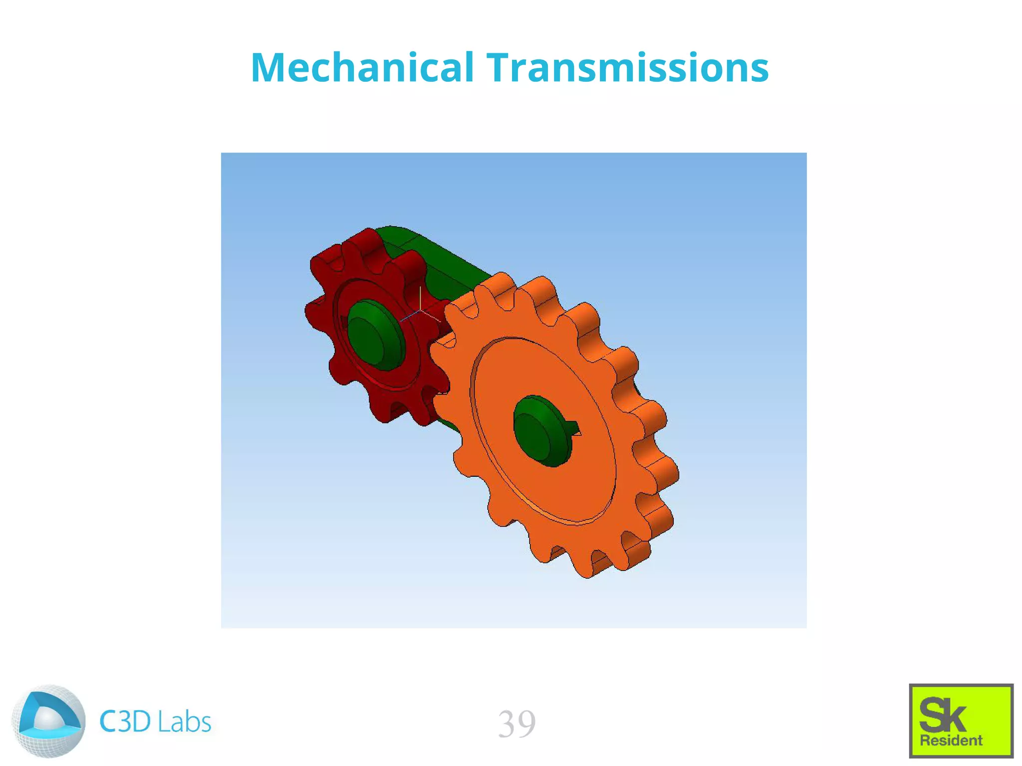 Mechanical Transmissions
39
 