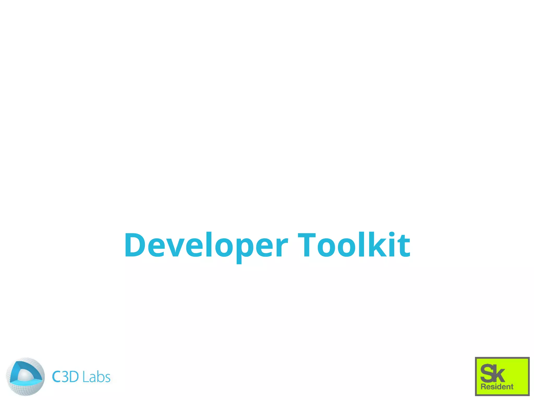 Developer Toolkit
 