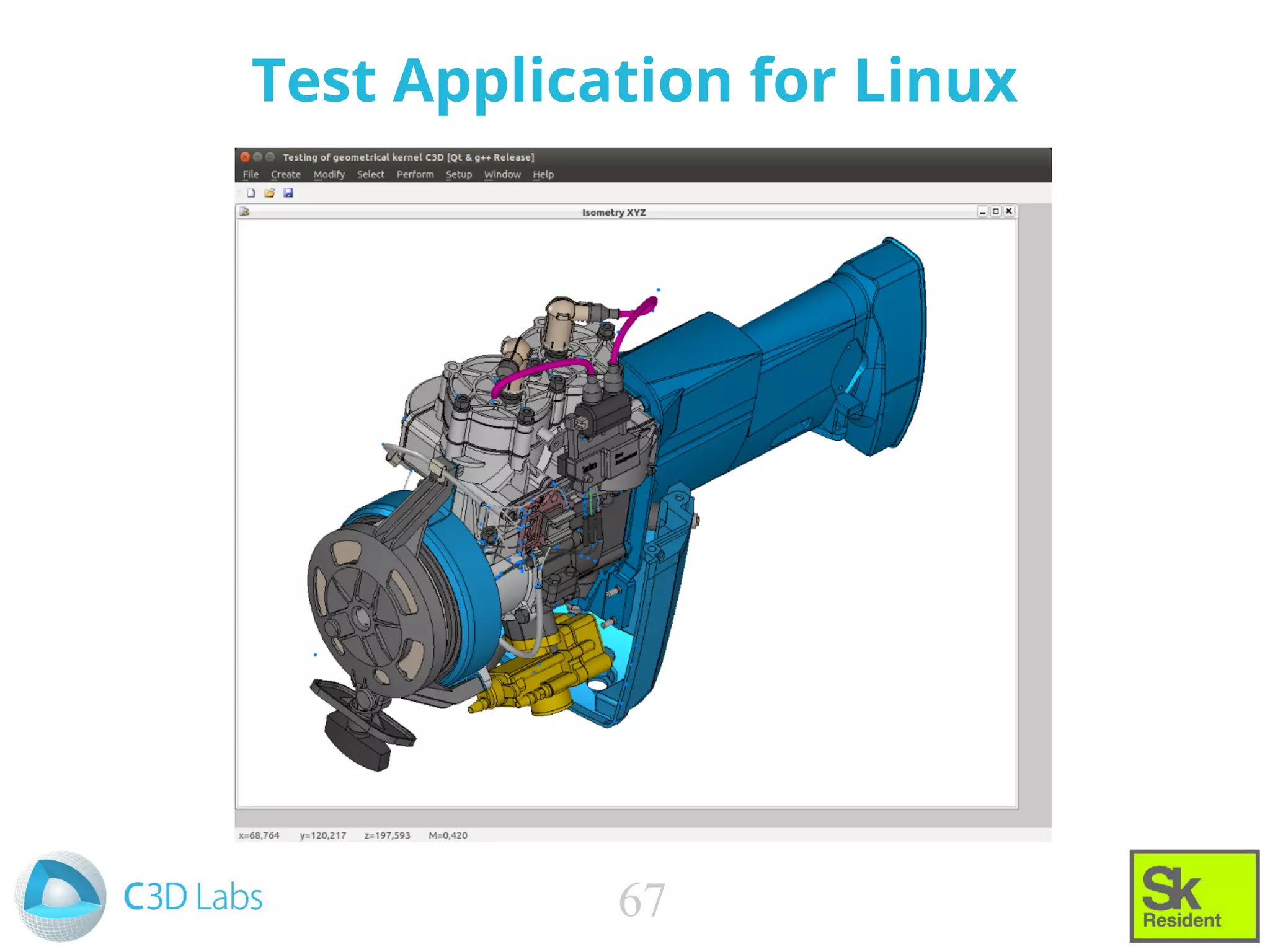 Test Application for Linux
67
 