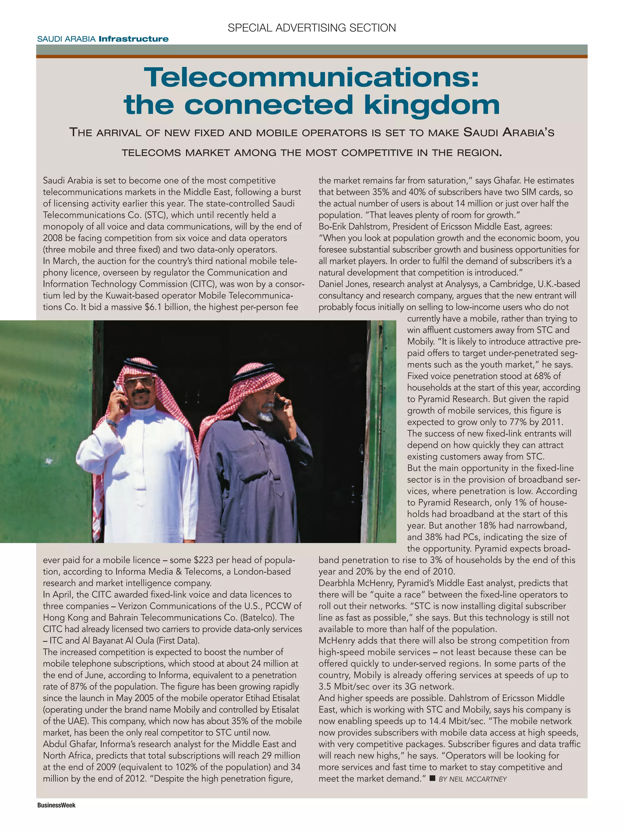 Saudi Arabia_Intelligent infrastructure_2007 | PDF