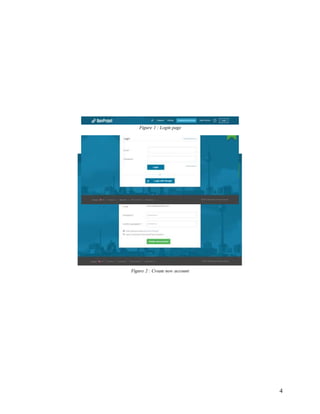 4
Figure 2 : Create new account
Figure 1 : Login page
 