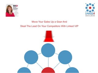 Move Your Sales Up a Gear And
Steal The Lead On Your Competitors With Linked VIP
 