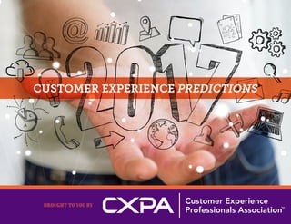 brought to you by
CUSTOMER EXPERIENCE PREDICTIONS
 