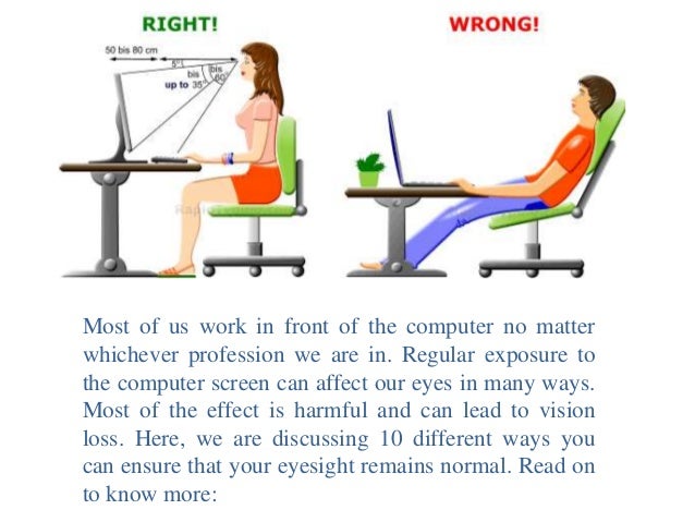 How To Reduce Eye Strain While Using Computer? – YQEGZ