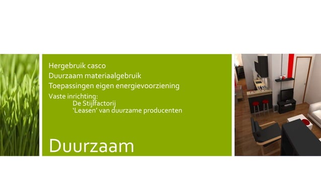 Gute Beispiele Für Powerpoint Präsentationen C3 living presentatie | PPT
